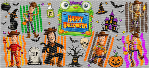 16oz Halloween-J 1536